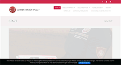 Desktop Screenshot of esther-weber-voigt.de